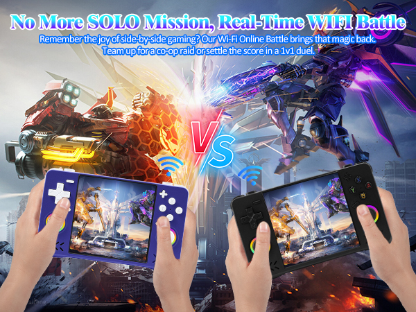 preloaded handheld game console