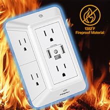 multi outlet wall plug