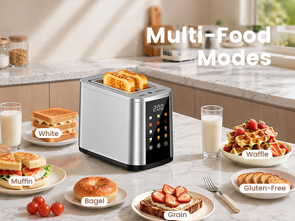 Toasters 2 Slice Wide Slot