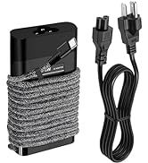New Slim 65W HP Laptop Charger USB C Replacement for HP Envy X360,Spectre X360,Elitebook X360,Eli...