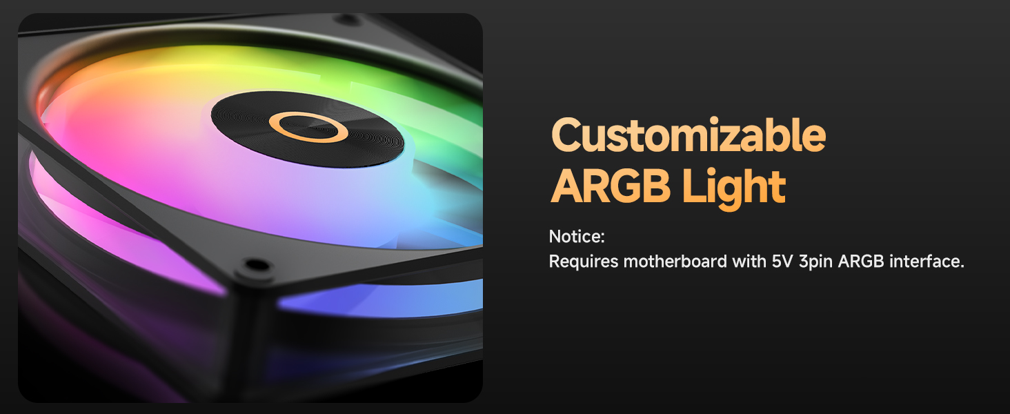 Gamma F12 Elite BK ARGB REVERSE BLADE 3 IN 1