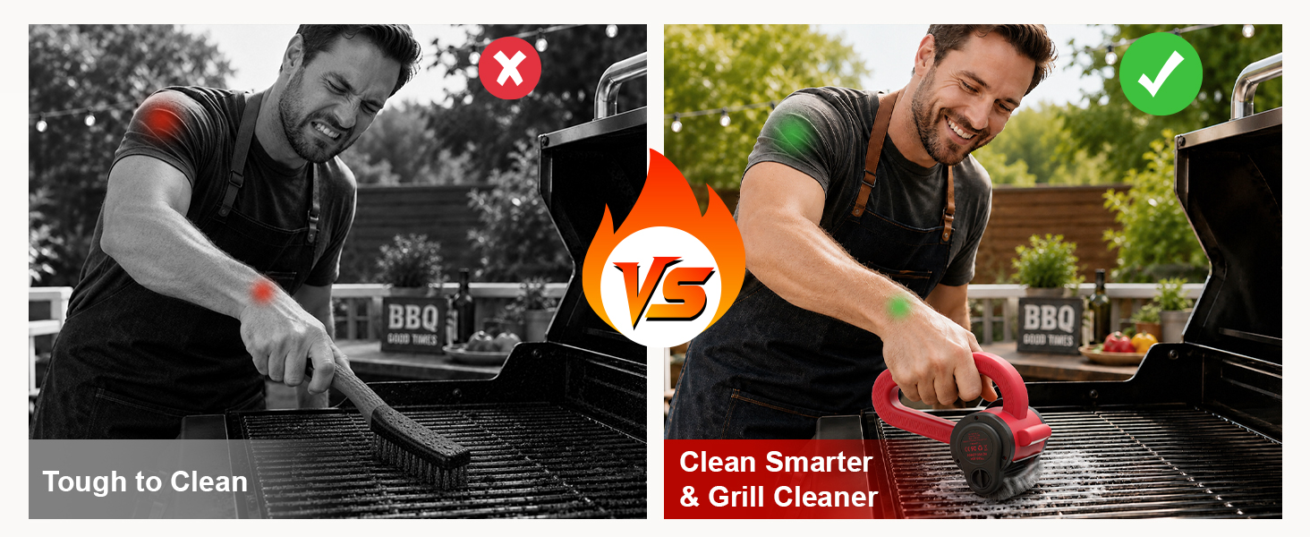 Clean Smarter &amp;amp; Grill Cleaner