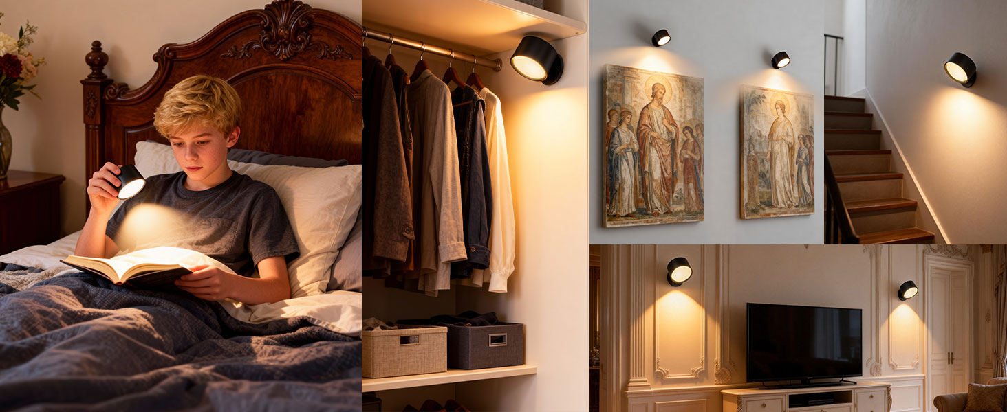 battery operated wall sconce