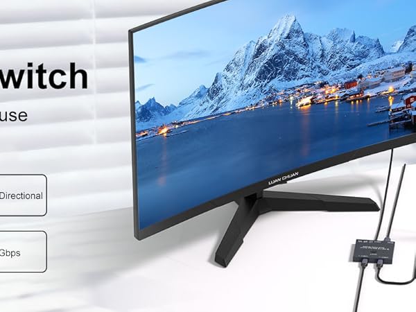 usb c splitter 2 in 1 out