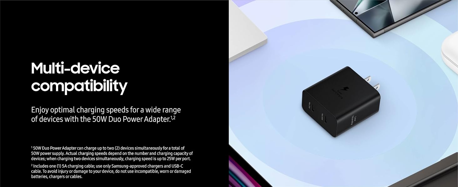 Samsung 50W Duo Power Adapter