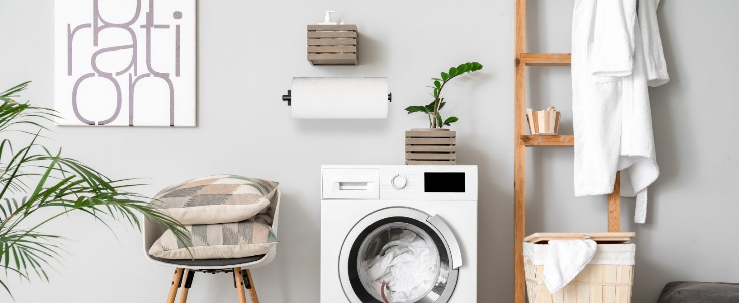 wall paper towel holder