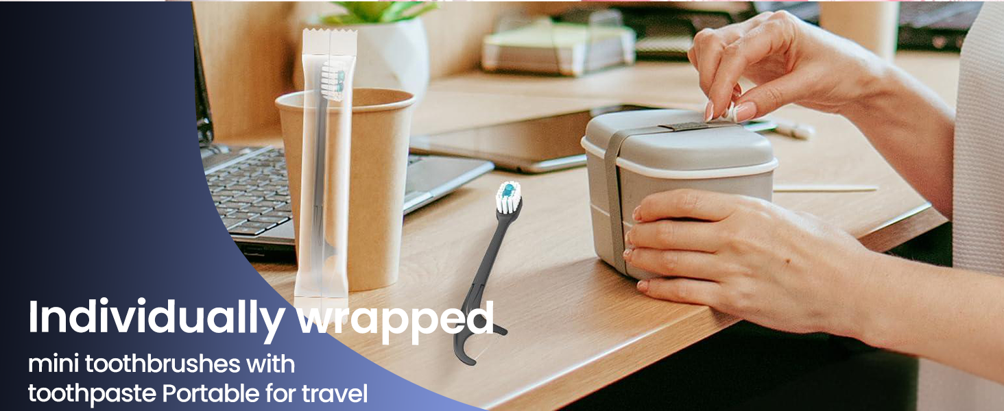 portable toothbrush