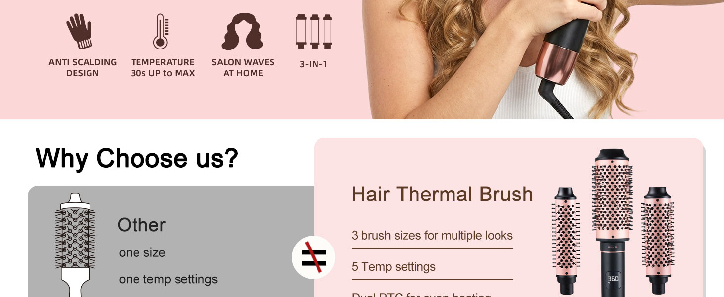 thermal brush