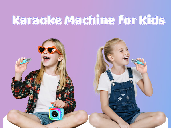 Mini Karaoke Machine for Kids