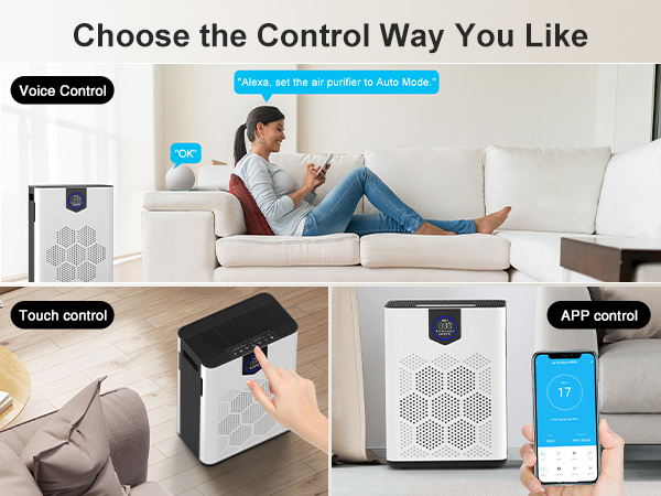 smart control air purifier