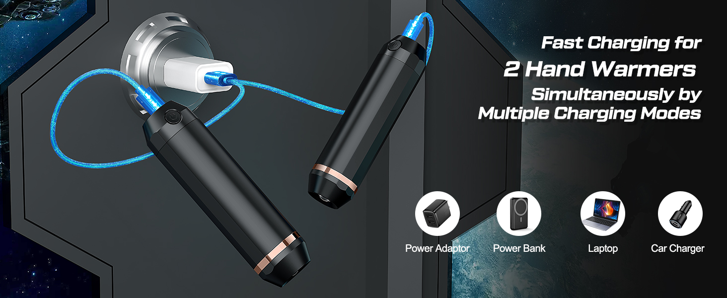 FAST CHARGING rechargeable hand warmer