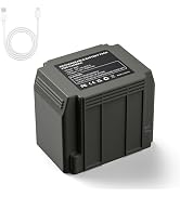 Abrazar 7000mAh Rechargeable Battery for Defend Cellular Security Camera, Lithium-Ion Battery wit...