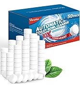 Vacplus Toilet Bowl Cleaners - 50 Pack, Powerful Toilet Cleaner for Descaling &amp; Deodorizing, Auto...