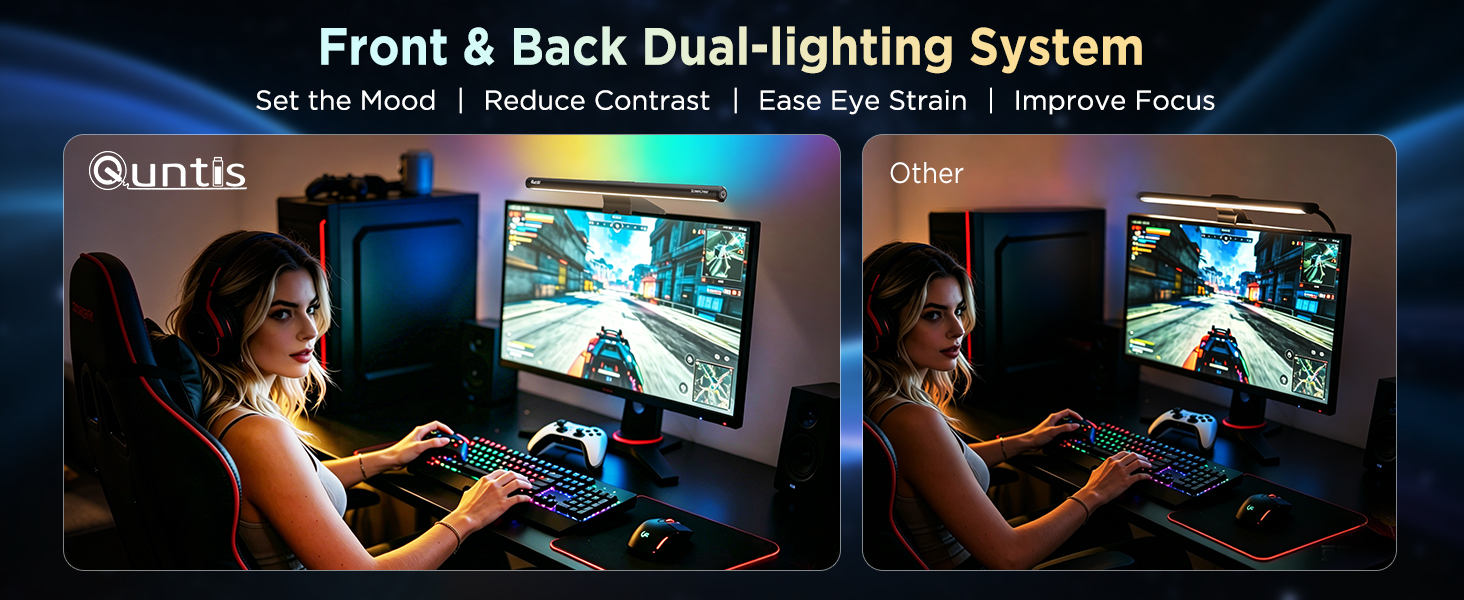 Dual Monitor Light Bar