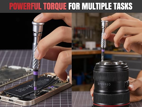 Ratchet Screwdriver Set, magnetic Screwdriver sets, S2 Steel Bits, DIY Combination Flexible Shaft