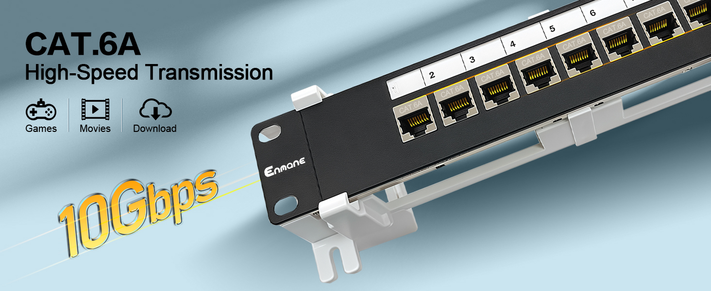8 port patch panel