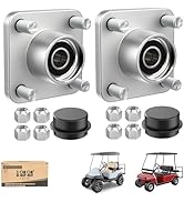 10L0L Golf Cart Front Wheel Hub Assembly 2 Pack for Club Car DS and Precedent 2003-up, Front Hub ...