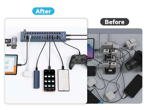 Powered USB 3.2 Hub