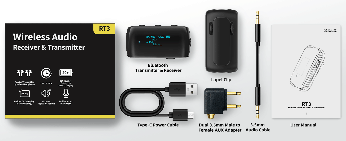 bluetooth connector for airplane