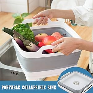 portable collapsible sink