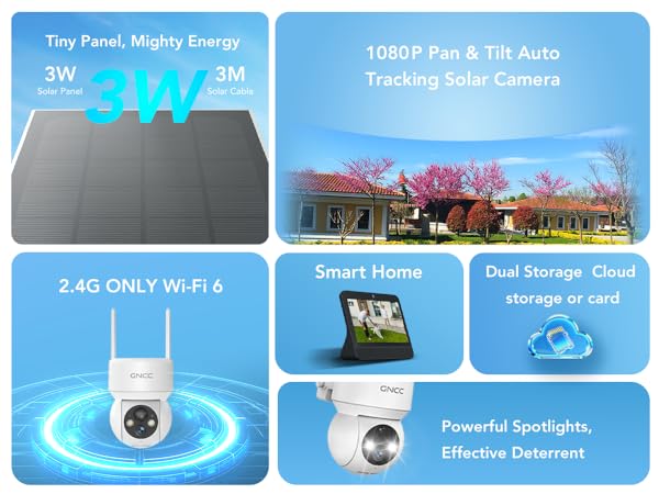 Solar Wireless Outdoor Cameras for Home Security