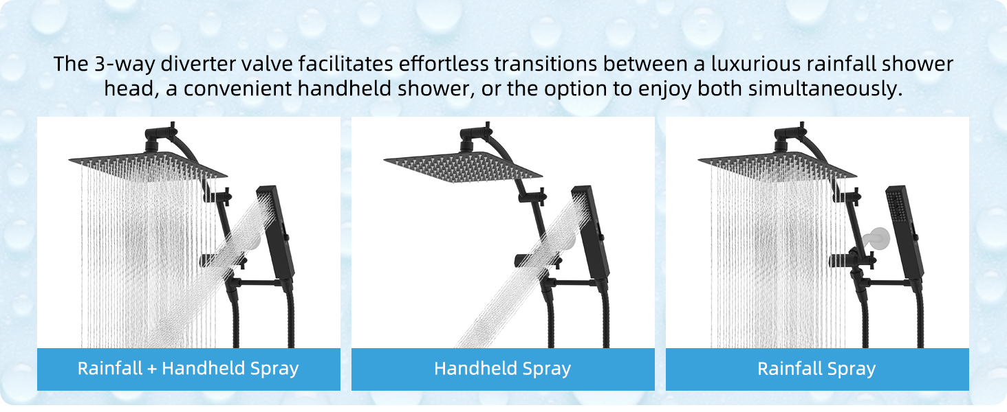 3 Spray Modes