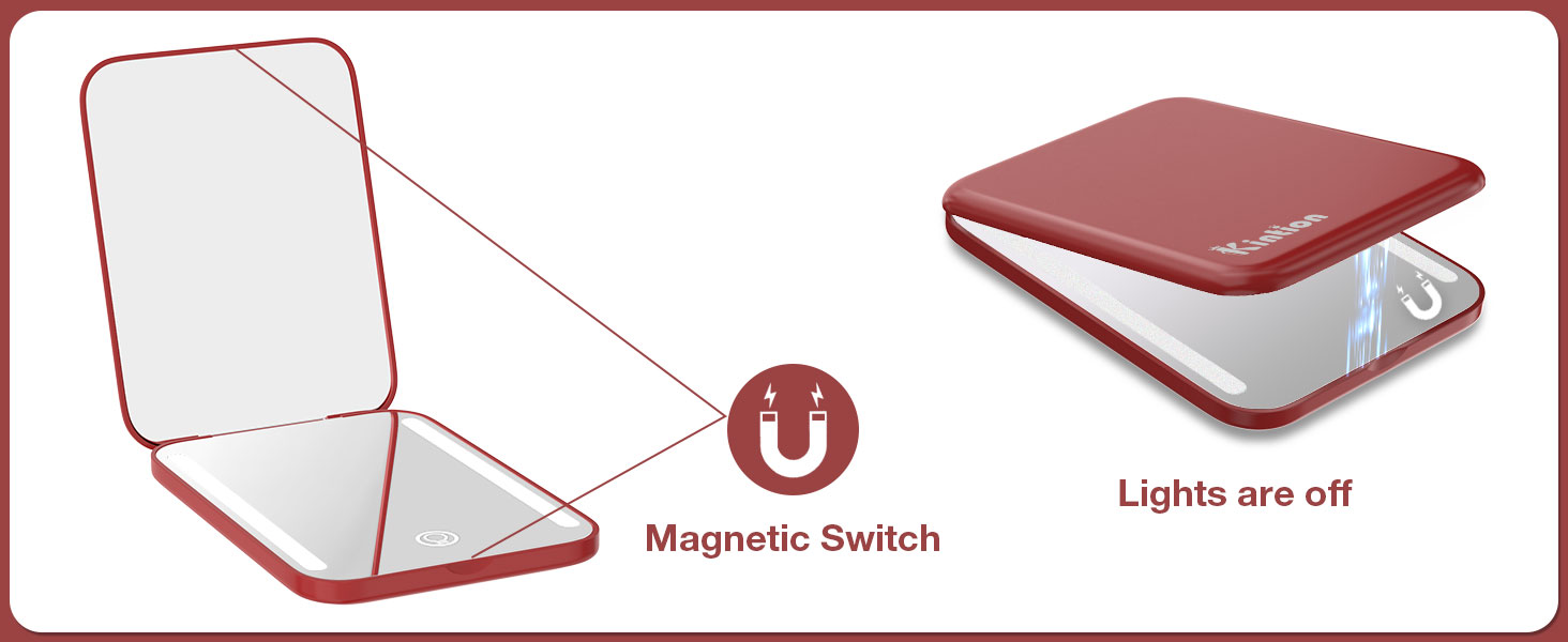 touch pocket mirror