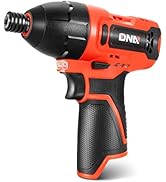 DNA MOTORING TOOLS-00162 12V Cordless Impact Screwdriver 1/4” Chuck, w/LED Light + Forward/Revers...