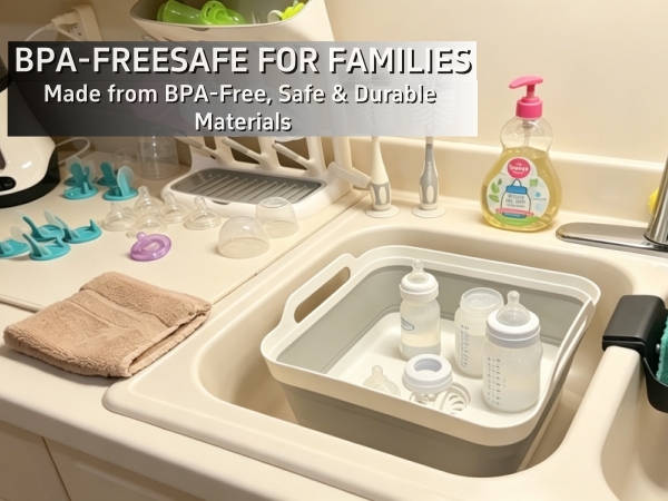 Kitchen Camping Dish Tub for Vegetable Washing and Beverage Tubs