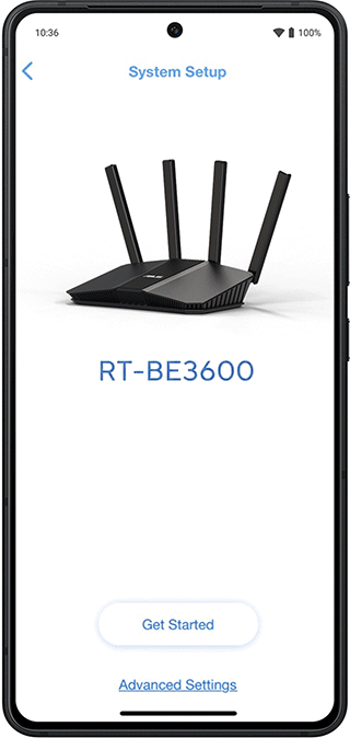 ASUS RT-BE3600 WiFi 7 AiMesh Extendable Router