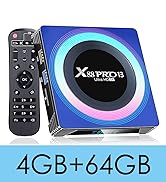 Android TV Box 2024, Android Box 13.0 4GB RAM 64GB ROM WiFi 6 8K 6K 4K, X88 PRO 13 TV Box Android...
