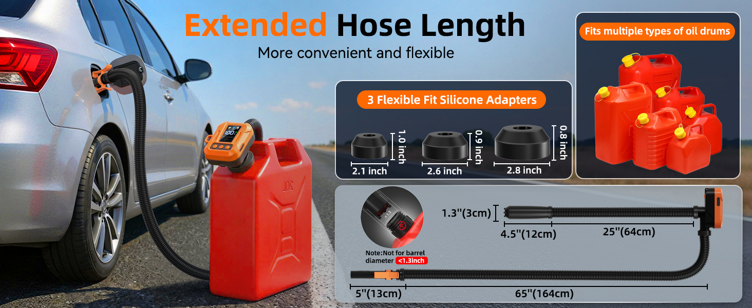 cordless fuel transfer pump
