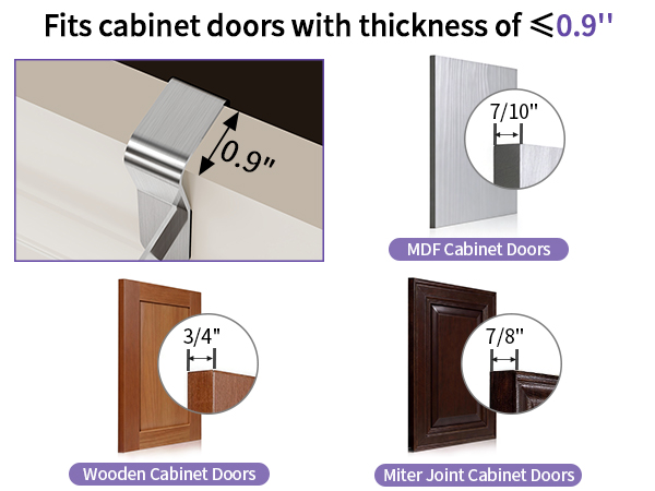 Over the Cabinet Dish Towel Rack suitable for more cabinet door size