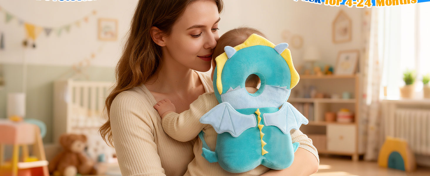 baby backpack head protection pillow