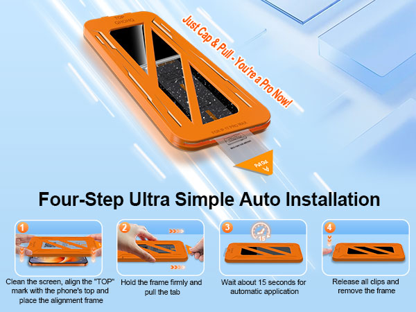 Four-Step Ultra Simple Auto Installation