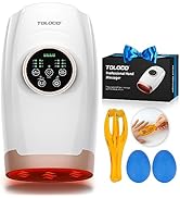 Hand Massager, Cordless Hand Massager with Heat and Air Compression for Arthritis, Pain Relief an...