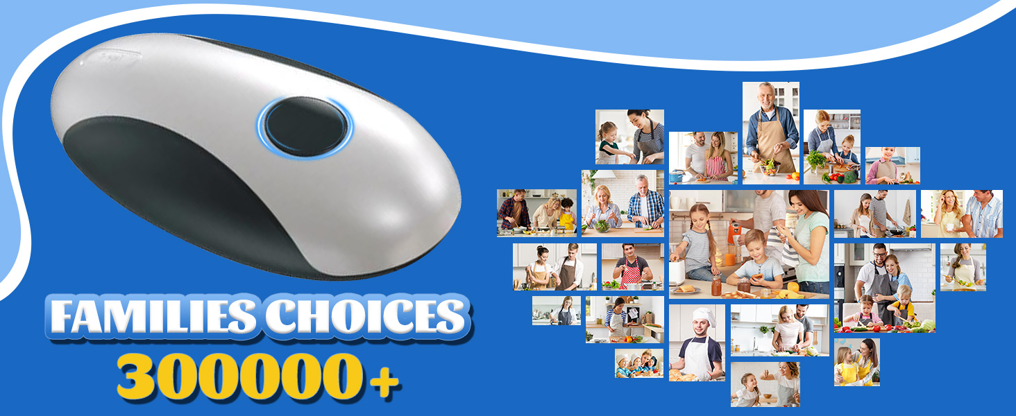 Text reads 'FAMILIES CHOICES'. Banner-style header image in blue with small profile pictures arranged along the edges.