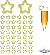 Estleys Drink Tags Coquette Bow Wine Glass Charms Acrylic Bowknot Drink Tag for Bachelorette Birt...