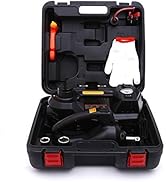 STANDTALL Electric Car Jack Kit, 5 Ton 12V Car Jack Hydraulic with Impact Wrench and Tire Inflato...