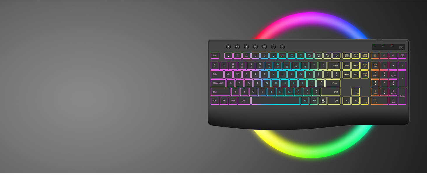 wireless keyboard mouse combo