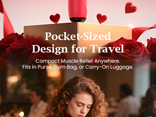 Q2 Red pocket-sized massager