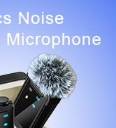 SmaFun Mini Microphone for iPhone Android – Wireless Lavalier Mic(2TX+2RX+Charging Case) with Dua...