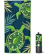 VENTURE 4TH Microfiber Beach Towel: Quick-Dry, Compact, Sand-Free, Absorbent, Sandproof and Light...