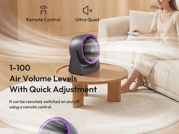USB desk fan
