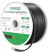 FIRMERST 14/2 Low Voltage Landscape Wire Outdoor Lighting Cable 200 Feet