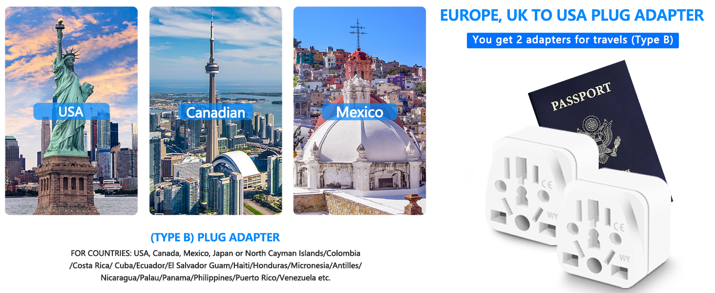 US Plug Adapter