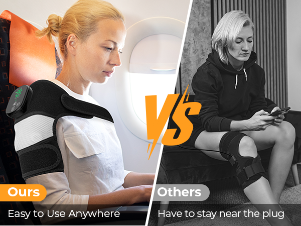 Cordless Heated Knee Massager