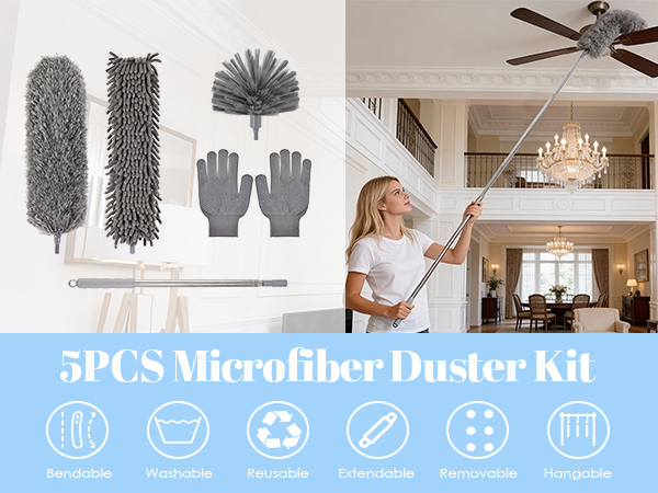 extendable duster kit