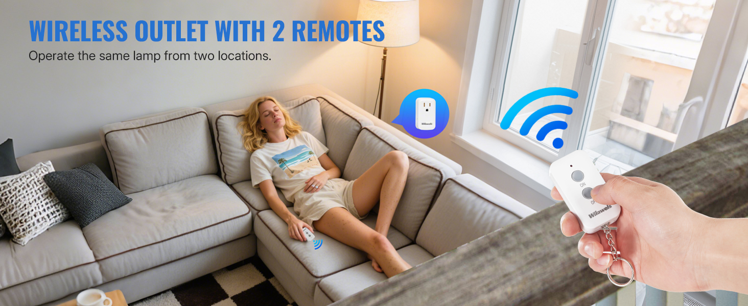 Remote Control Outlet Plug