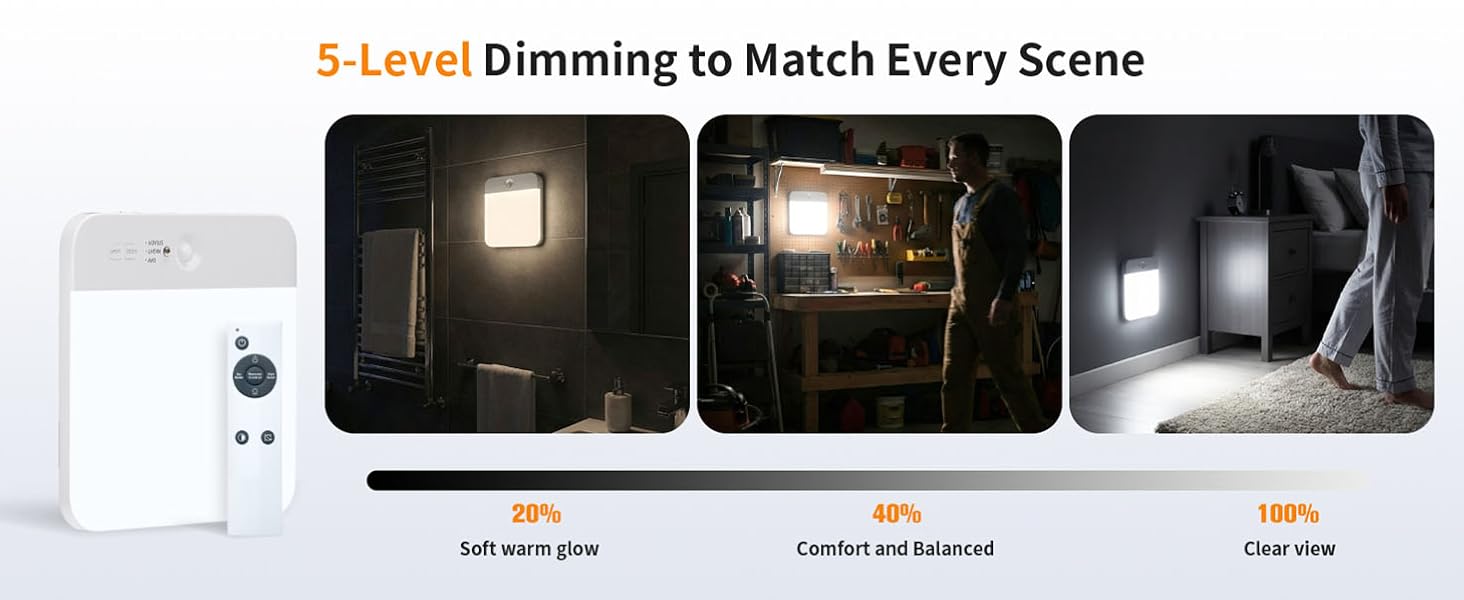 5-level Diming Ceiling Light